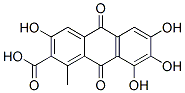 9,10-Dihydro-3,6,7,8-tetrahydroxy-1-methyl-9,10-dioxo-2-anthracenecarboxylic acid CAS#: 18499-89-3