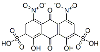 9,10-dihydro-1,8-dihydroxy-4,5-dinitro-9,10-dioxoanthracene-2,7-disulphonic acid CAS#: 128-90-5