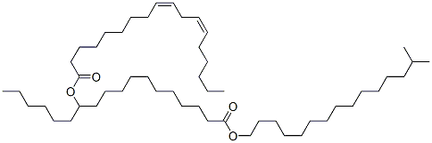 9,12-Octadecadienoic acid (9Z,12Z)-, 1-hexyl-12-(isohexadecyloxy)-12-oxododecyl ester CAS#: 101842-77-7