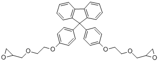 9,9-Bis[4-(2-oxiranemethyloxyethyloxy)phenyl]fluorene CAS#: 259881-39-5