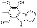9H-Carbazole-1-carboxaldehyde, 4-hydroxy-3-methoxy-2-methyl- CAS#: 103744-20-3