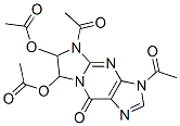9H-Imidazo[1,2-a]purin-9-one,  3,5-diacetyl-6,7-bis(acetyloxy)-3,5,6,7-tetrahydro- CAS#: 105528-80-1
