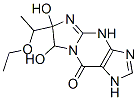 9H-Imidazo[1,2-a]purin-9-one,  6-(1-ethoxyethyl)-1,4,6,7-tetrahydro-6,7-dihydroxy-  (8CI) CAS#: 21323-92-2