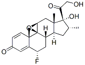 9beta,11beta-epoxy-6alpha-fluoro-17,21-dihydroxy-16alpha-methylpregna-1,4-diene-3,20-dione CAS#: 23961-95-7
