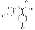 A-(4-BROMOPHENYL)-4-METHOXYCINNAMIC ACID CAS#: 14335-72-9