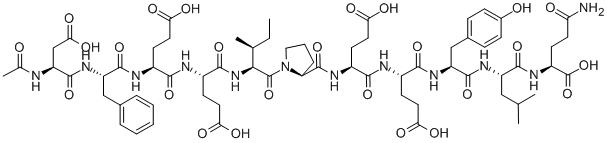 AC-ASP-PHE-GLU-GLU-ILE-PRO-GLU-GLU-TYR-LEU-GLN-OH CAS#: 113274-57-0