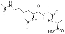 AC-LYS(AC)-D-ALA-D-ALA-OH CAS#: 24570-39-6