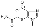 ACETAMIDE, 2-((1-METHYL-4-NITRO-1H-IMIDAZOL-5-YL)THIO)- CAS#: 110578-99-9