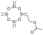 (ACETOXYETHYL)HEPTAMETHYLCYCLOTETRASILOXANE CAS#: 18048-31-2