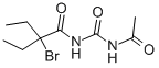 ACETYLBROMODIETHYLACETYLCARBAMIDE CAS#: 77-66-7