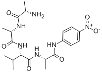 ALA-ALA-VAL-ALA P-NITRO-ANILIDE CAS#: 102185-27-3