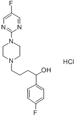 ALPHA-(4-FLUOROPHENYL)-4-(5-FLUORO-2-PYRIMIDINYL)-1-PIPERAZINEBUTANOL HYDROCHLORIDE CAS#: 105565-55-7