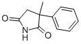 ALPHA-METHYL-ALPHA-PHENYLSUCCINIMIDE CAS#: 1497-17-2