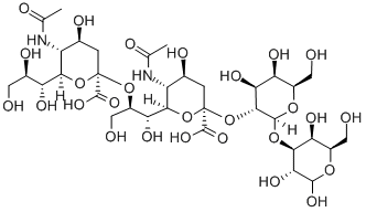 ALPHA-NEU5AC-[2->8]-ALPHA-NEU5AC-[2->3]-BETA-D-GAL-[1->4]-D-GLC SODIUM SALT CAS#: 18409-15-9