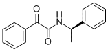 ALPHA-OXO-N-[(R)-1-PHENYLETHYL]PHENYLACETAMIDE CAS#: 10549-15-2