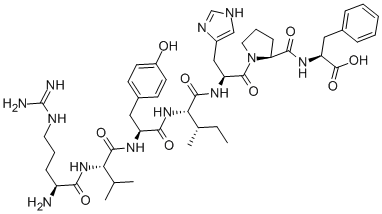 ANGIOTENSIN III, HUMAN CAS#: 12687-51-3