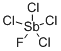 ANTIMONY TETRACHLOROMONOFLUORIDE CAS#: 14913-58-7