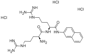 ARG-ARG BETA-NAPHTHYLAMIDE TRIHYDROCHLORIDE CAS#: 100900-26-3