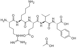 ARG-LYS-GLU-VAL-TYR ACETATE SALT CAS#: 105184-37-0