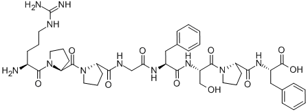 ARG-PRO-PRO-GLY-PHE-SER-PRO-PHE CAS#: 15958-92-6