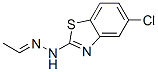 Acetaldehyde, (5-chloro-2-benzothiazolyl)hydrazone (9CI) CAS#: 100220-32-4