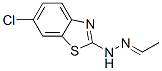 Acetaldehyde, (6-chloro-2-benzothiazolyl)hydrazone (9CI) CAS#: 100220-33-5