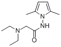 Acetamide, 2-(diethylamino)-N-(2,5-dimethylpyrrol-1-yl)- CAS#: 20627-19-4