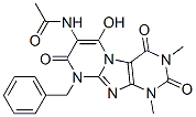 Acetamide,  N-[1,2,3,4,8,9-hexahydro-6-hydroxy-1,3-dimethyl-2,4,8-trioxo-9-(phenylmethyl)pyrimido[2,1-f]purin-7-yl]- CAS#: 102212-60-2