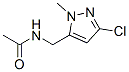 Acetamide,  N-[(3-chloro-1-methyl-1H-pyrazol-5-yl)methyl]- CAS#: 221274-96-0
