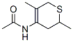 Acetamide, N-(3,6-dihydro-2,5-dimethyl-2H-thiopyran-4-yl)- CAS#: 201294-79-3