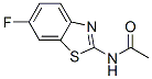 Acetamide, N-(6-fluoro-2-benzothiazolyl)- (8CI) CAS#: 16194-64-2