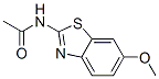 Acetamide, N-(6-methoxy-2-benzothiazolyl)- (9CI) CAS#: 100817-90-1