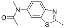 Acetamide, N-methyl-N-(2-methyl-6-benzothiazolyl)- (9CI) CAS#: 110460-00-9