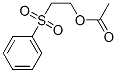 Acetic acid 2-(phenylsulfonyl)ethyl ester CAS#: 10258-72-7