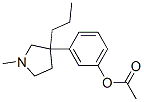 (+)-Acetic acid 3-(1-methyl-3-propyl-3-pyrrolidinyl)phenyl ester CAS#: 1623-32-1