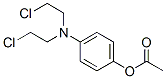Acetic acid 4-[bis(2-chloroethyl)amino]phenyl ester CAS#: 1448-93-7