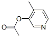 Acetic acid 4-methyl-3-pyridinyl ester CAS#: 1006-96-8