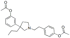 Acetic acid m-[1-(p-acetoxyphenethyl)-3-propyl-3-pyrrolidinyl]phenyl ester CAS#: 27452-90-0