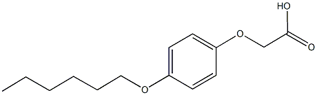 Acetic acid, [p-(hexyloxy)phenoxy]- (8CI) CAS#: 27529-82-4