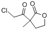 Acetoacetic acid, 4-chloro-2-(2-hydroxyethyl)-2-methyl-, gamma-lactone (6CI) CAS#: 102074-50-0