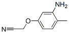 Acetonitrile, (3-amino-4-methylphenoxy)- (9CI) CAS#: 219312-05-7