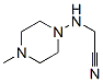 Acetonitrile, [(4-methyl-1-piperazinyl)amino]- (8CI) CAS#: 24830-56-6