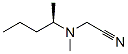 Acetonitrile, [methyl[(1R)-1-methylbutyl]amino]- (9CI) CAS#: 244190-23-6