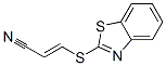 Acrylonitrile, 3-(2-benzothiazolylthio)- (7CI,8CI) CAS#: 10004-56-5