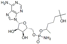 Adenosine 5'-[phosporamidic acid (5-hydroxy-1,5-dimethylhexyl)] ester CAS#: 110501-34-3