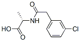 Alanine,  N-[(3-chlorophenyl)acetyl]-  (9CI) CAS#: 209995-96-0
