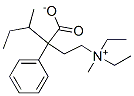 Ammonium, diethyl(2-hydroxyethyl)methyl-, 3-methyl-2-phenylvalerate (ester) (8CI) CAS#: 16376-74-2