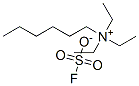Ammonium, triethylhexyl-, fluorosulfate CAS#: 13001-93-9
