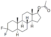 Androstan-17-ol, 3,3-difluoro-, acetate, (5alpha,17beta)- CAS#: 1827-75-4