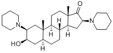 Androstan-17-one, 3-hydroxy-2,16-di-1-piperidinyl-,(2,3,5,16)-(9CI) CAS#: 13522-14-0